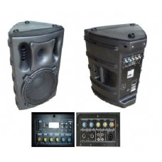 Kit 06 de Som Caixa Amplif. Ativ/Pass CSR3000(200W/250W) RMS